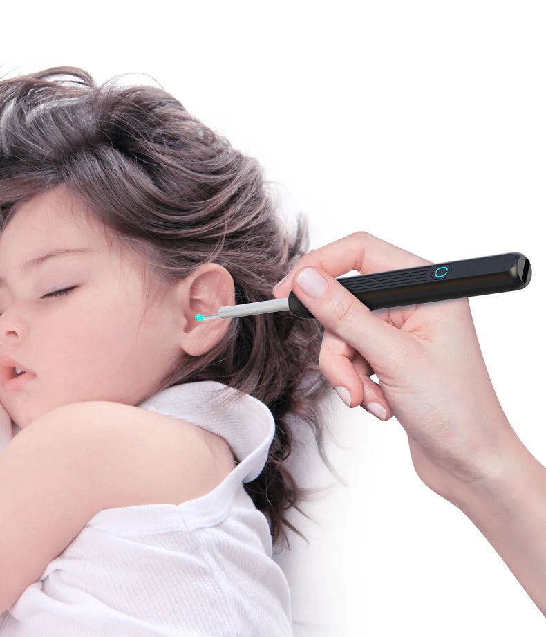 HD Otoscope Ear Cleaner with Camera and Type C Charging - Earwax Removal Tool and Health Care Kit