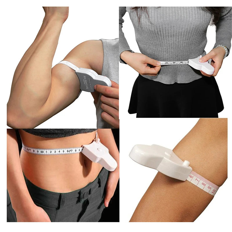 Self-Tightening Body Tape Measure - 60 Inch for Waist, Chest, Legs
