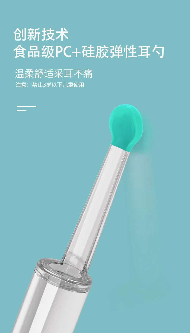 HD Otoscope Ear Cleaner with Camera and Type C Charging - Earwax Removal Tool and Health Care Kit