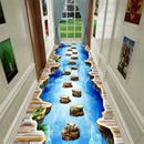 Corridor three-dimensional carpet