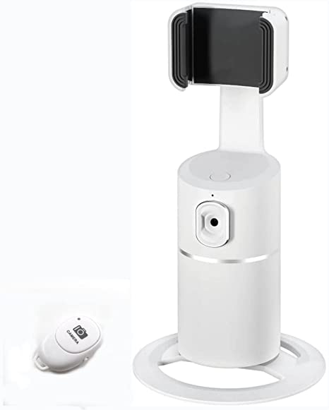 Face Tracking Cell Phone Stand Rotate Best for Vlog Shooting Live Stream