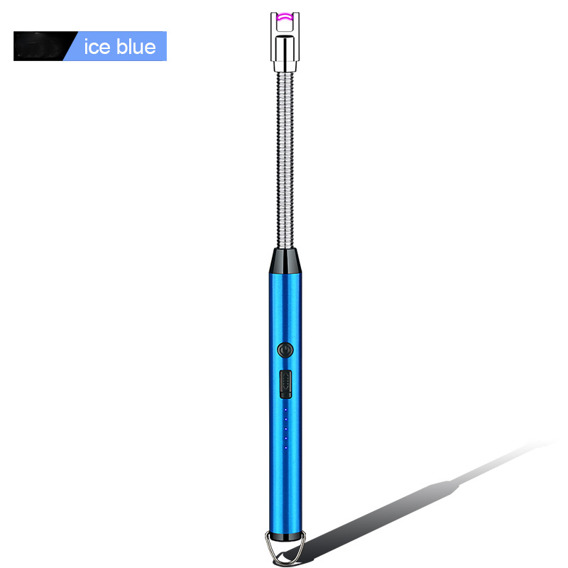 arc lighter usb electronic igniter blue