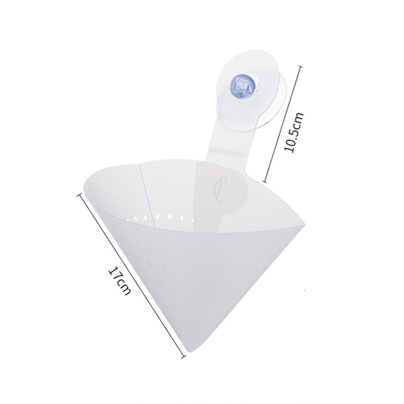 Foldable Rice Draining Self Standing Dish Washing Funnel