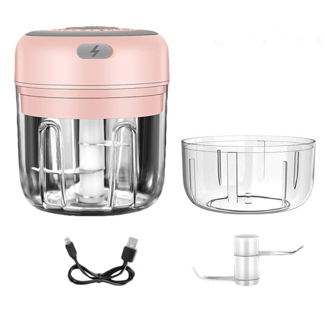 Press Garlic Crusher Pink 250ml + 100ml