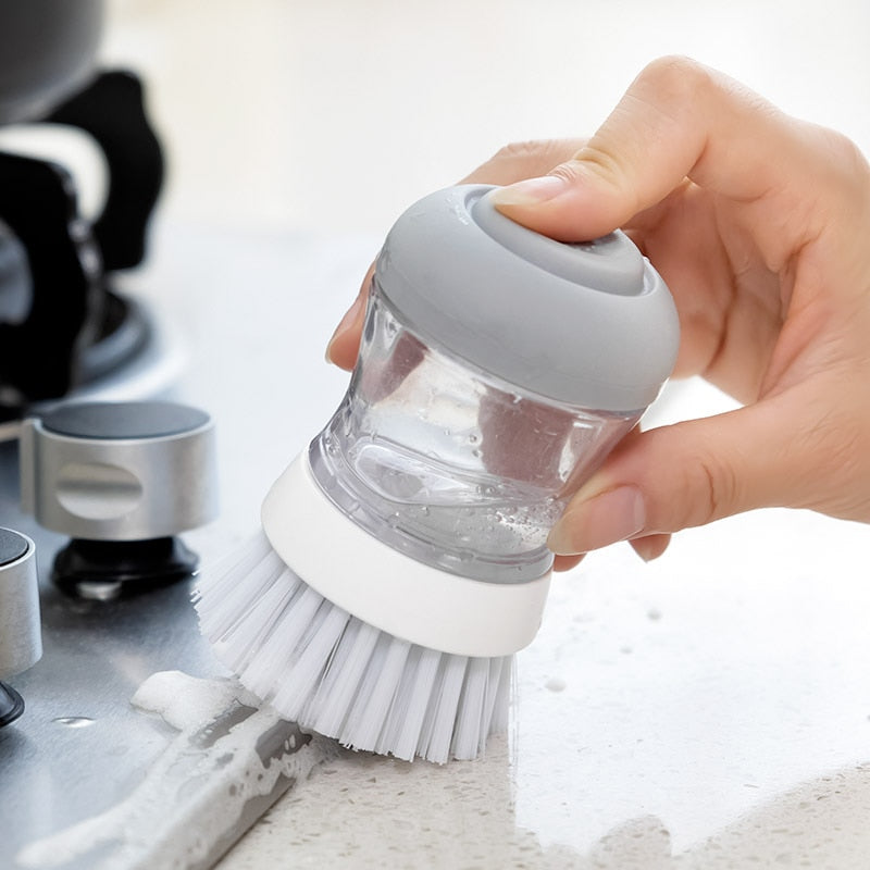 Brush Pot Dish Brush Kitchen