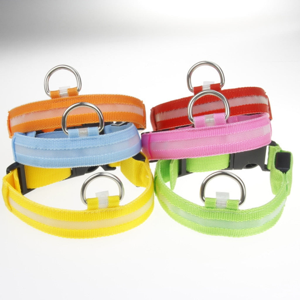 Pet Collar For Led Lights