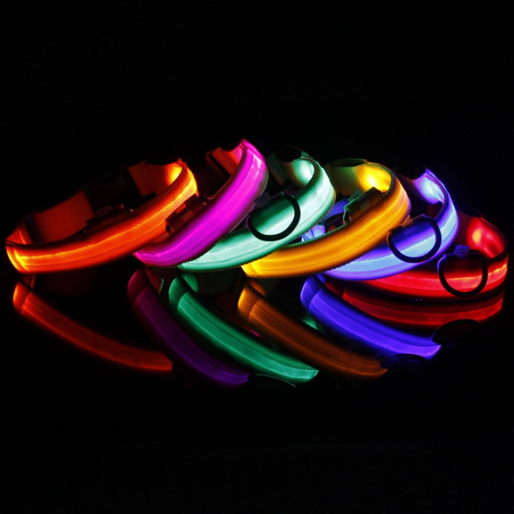 Pet Collar For Led Lights