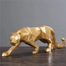 Animal Figurine Abstract Geometric