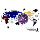 Large Decorative Wall Clock Sticker