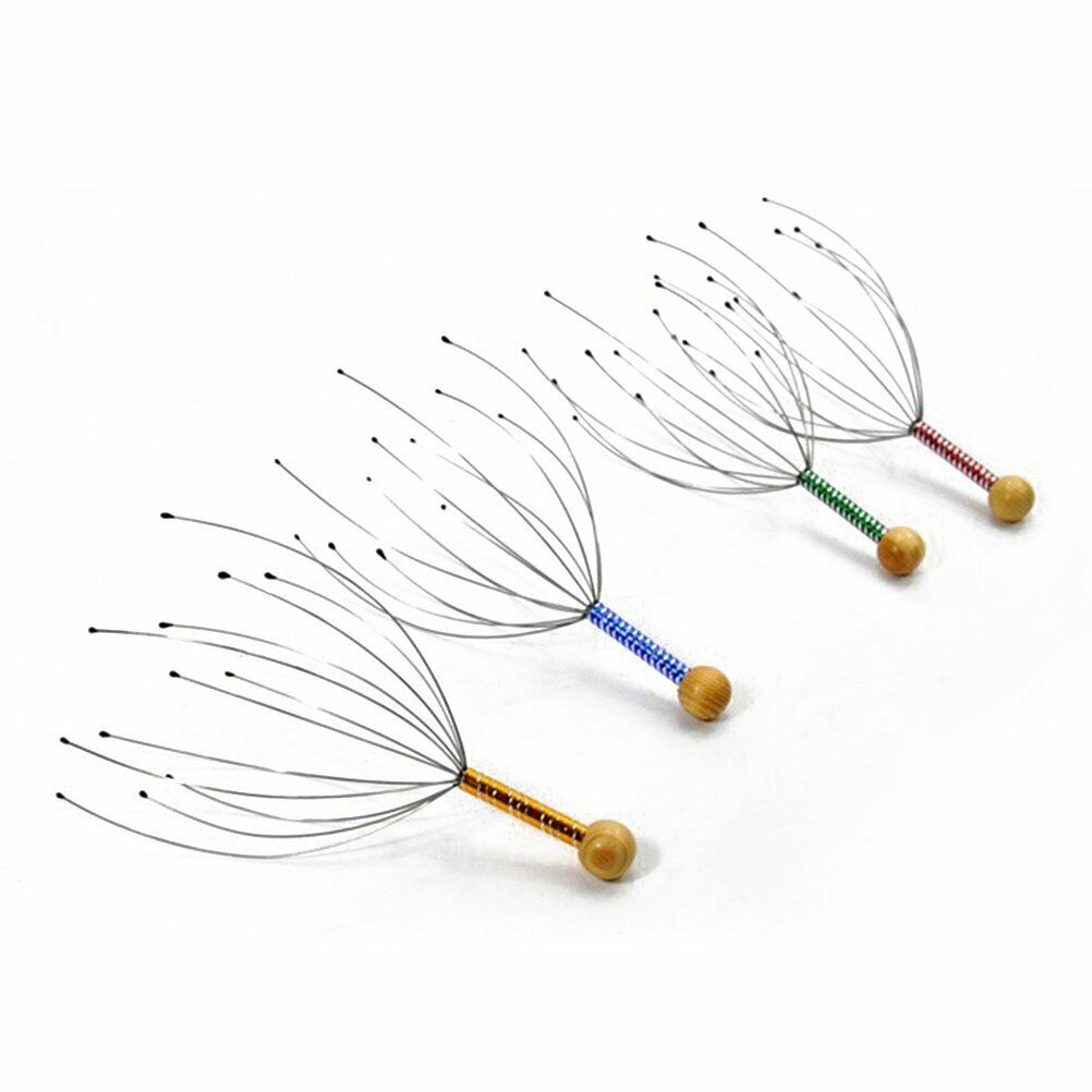 Head Massager Scratcher Relaxation Stress Massage Octopus