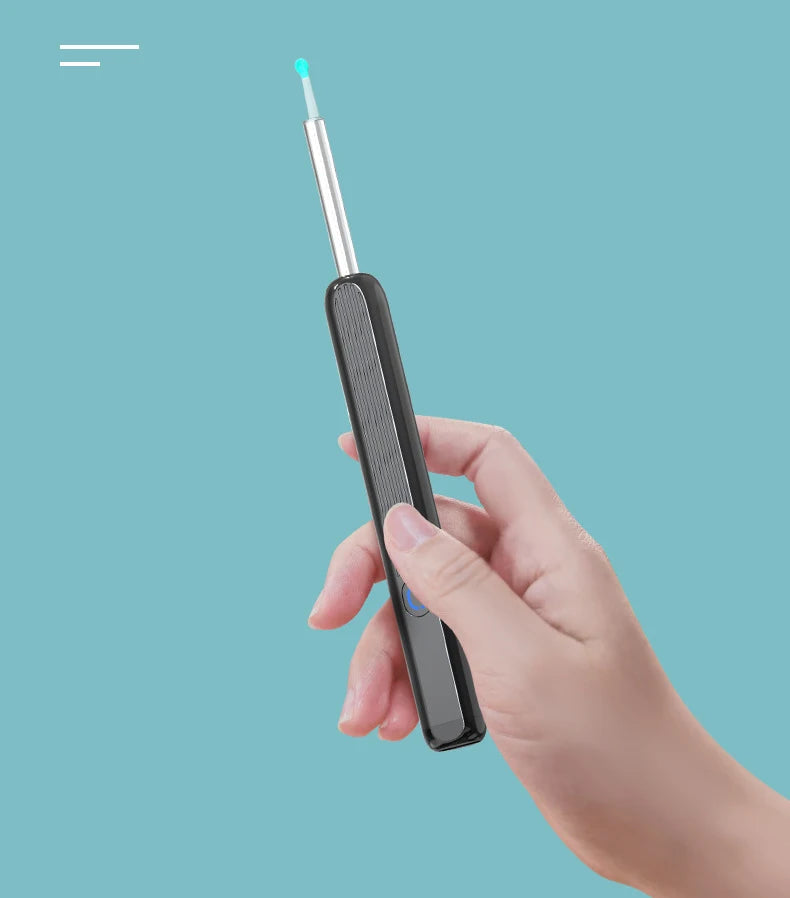 HD Otoscope Ear Cleaner with Camera and Type C Charging - Earwax Removal Tool and Health Care Kit