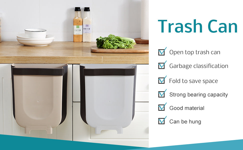 Foldable Wall Mounted Trash can