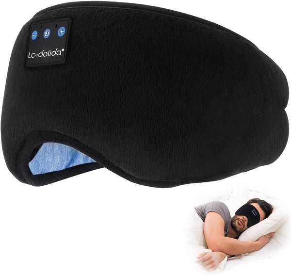 Cotton Sleeping Eye Masks with Wireless Headphones