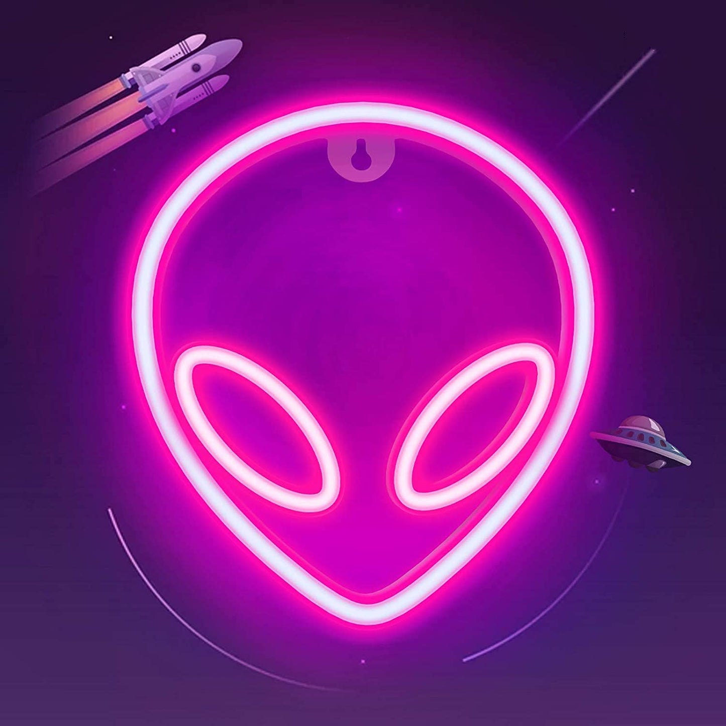 Alien Neon Lights for Room Decor