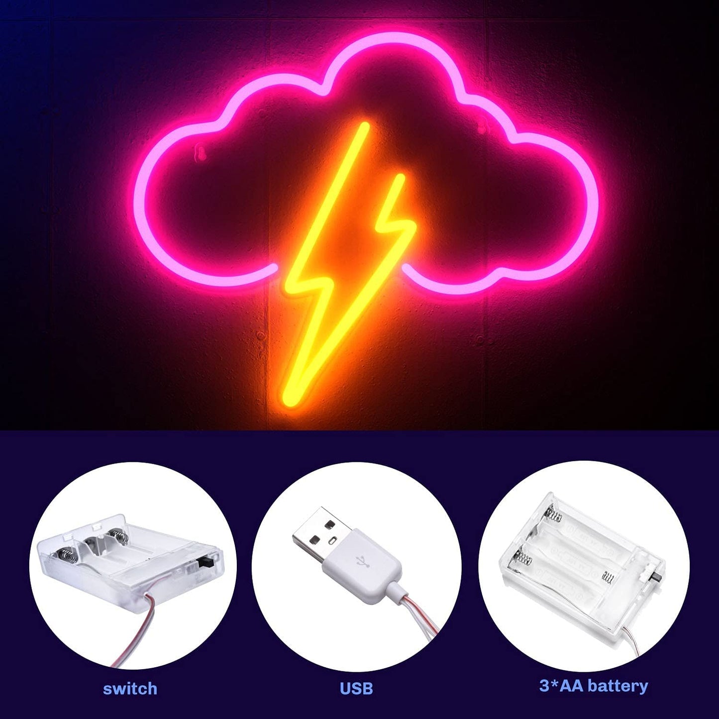 Cloud Led Neon Light Wall Light Wall Decor