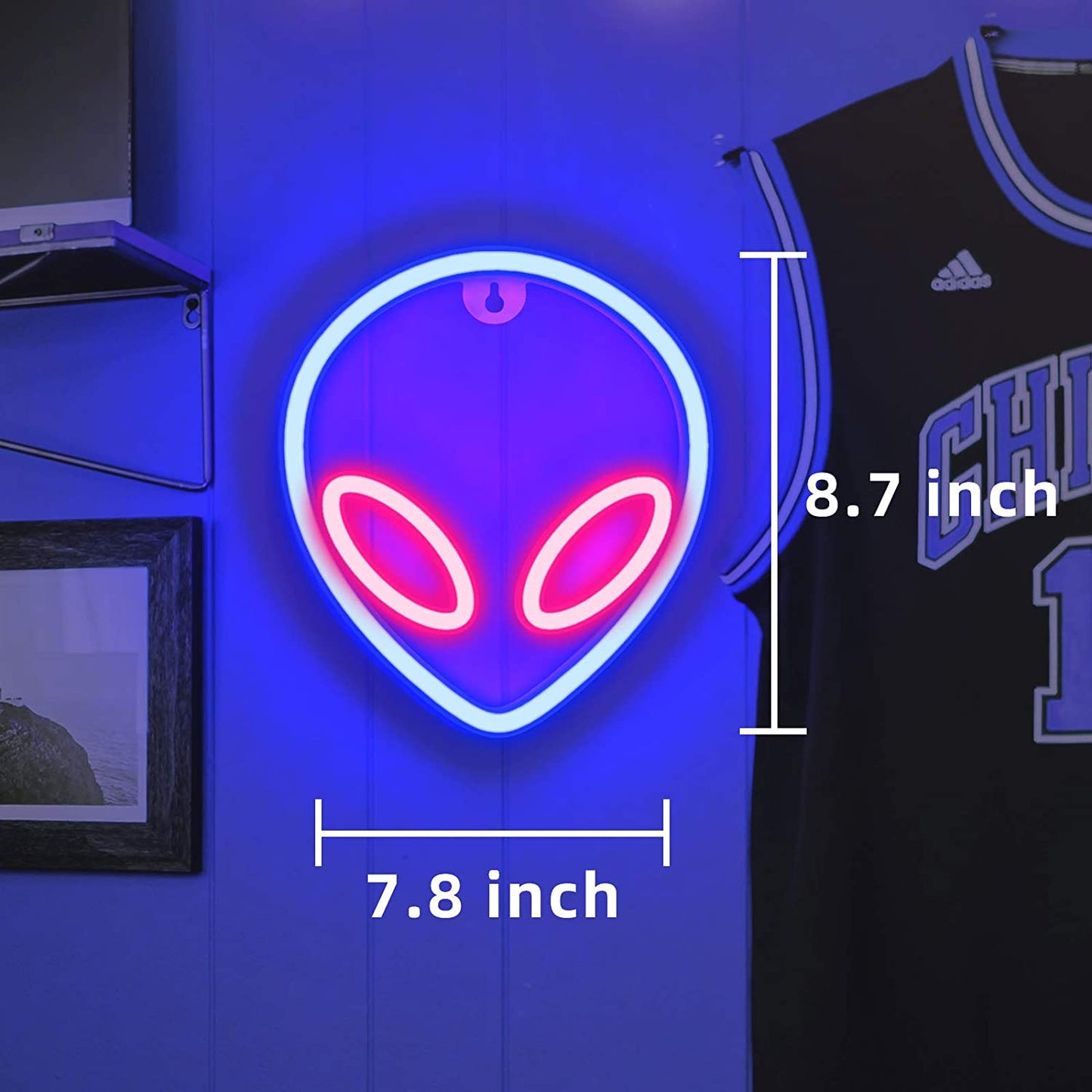 Alien Neon Lights for Room Decor