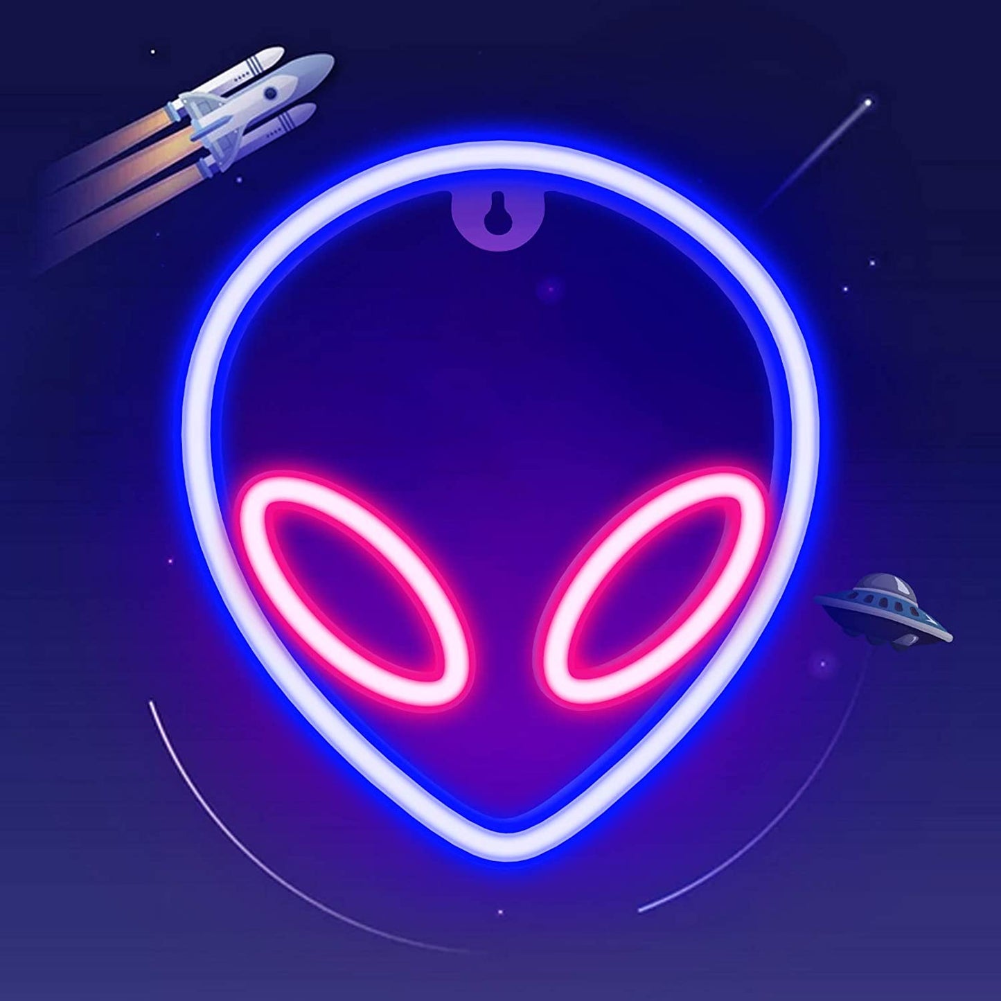 Alien Neon Lights for Room Decor