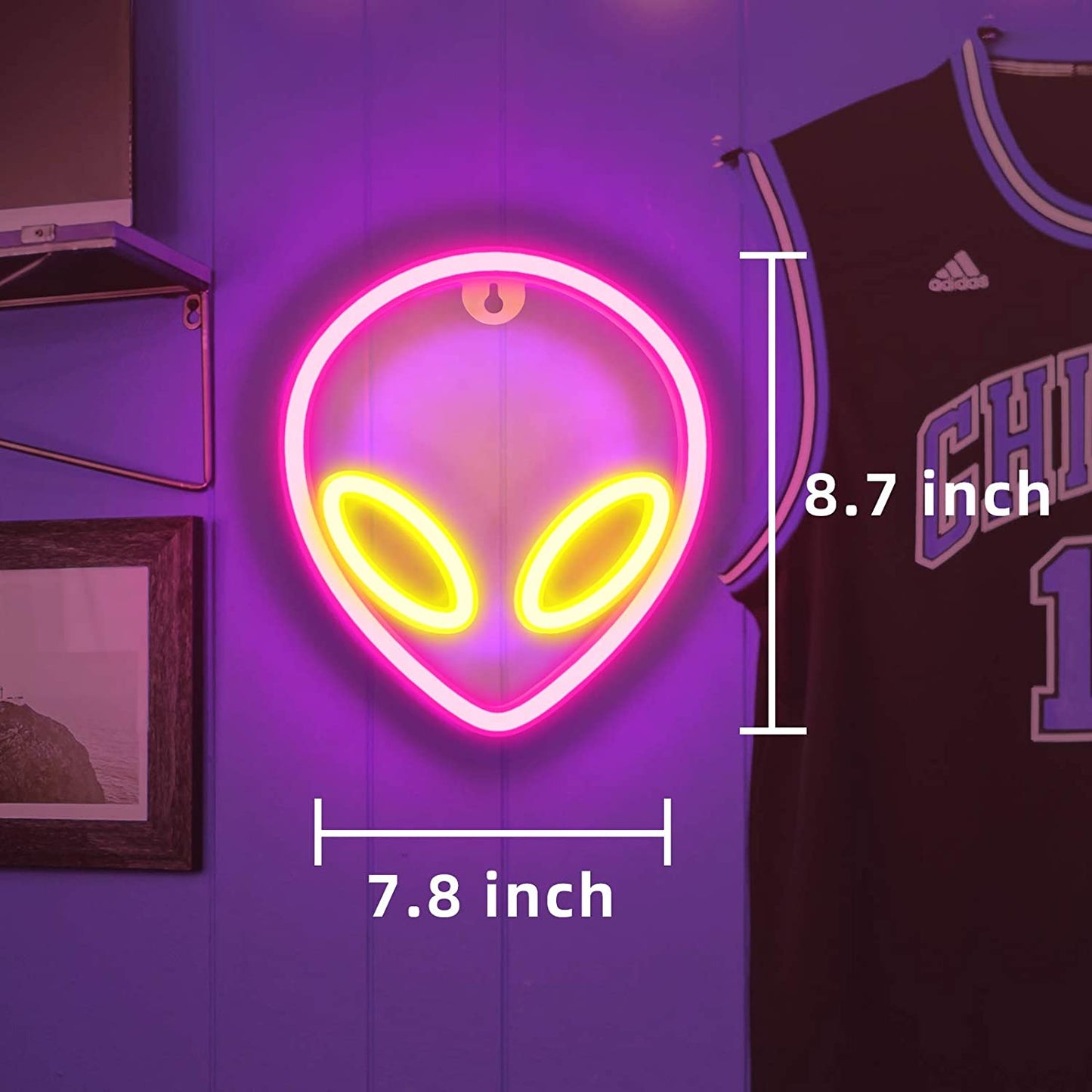 Alien Neon Lights for Room Decor