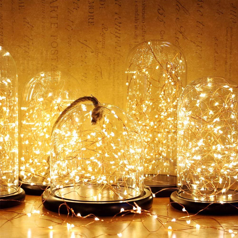 USB Powered Fairy String Lights with Remote Control