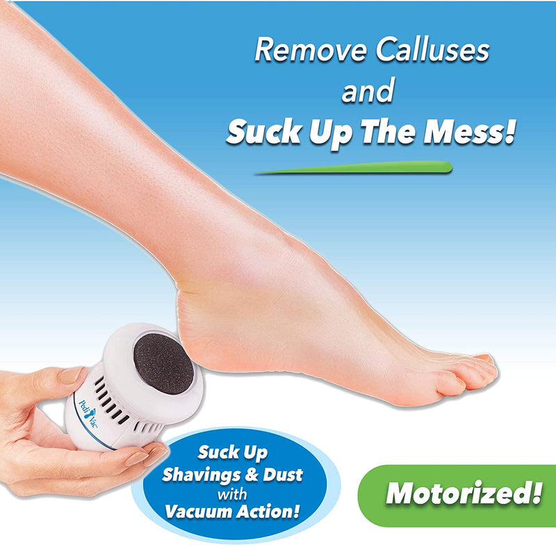 Callus Remover for Feet with Built-in Vacuum Removes