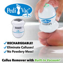 Callus Remover for Feet with Built-in Vacuum Removes