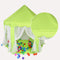 140x135cm Kids Play Tent Playhouse Princess Castle Baby Children House Outdoor Toys For Girl