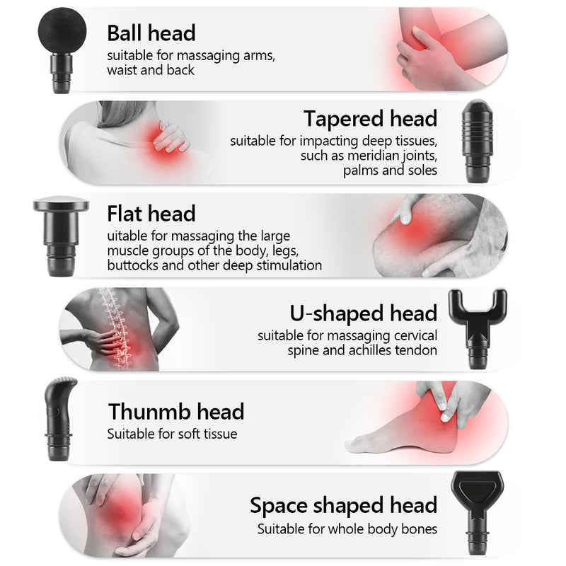 Electric Massage Gun Muscle Body Relaxation