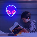 Alien Neon Lights for Room Decor