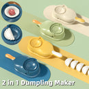 2 In 1 Dumpling Maker Kitchen Dumpling Baking Pastry Making Tool Manual Dumpling Maker Mould Press Tool Gadgets