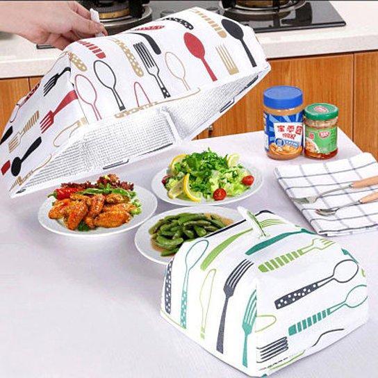 Dish Tent Insulated Foldable Food Cover
