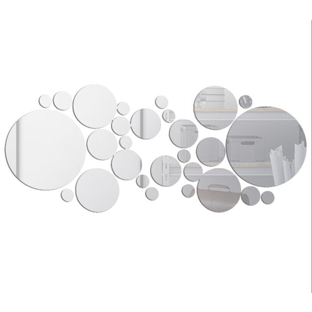 Geometric Circle Wall Mirror