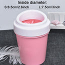 Dog paw cleaner cup