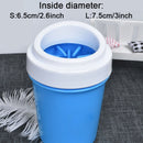 Dog paw cleaner cup