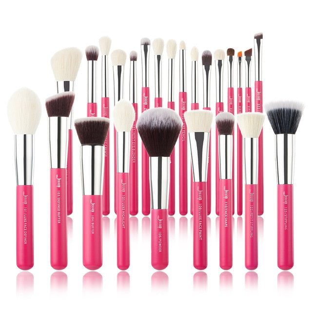 Makeup brushes set