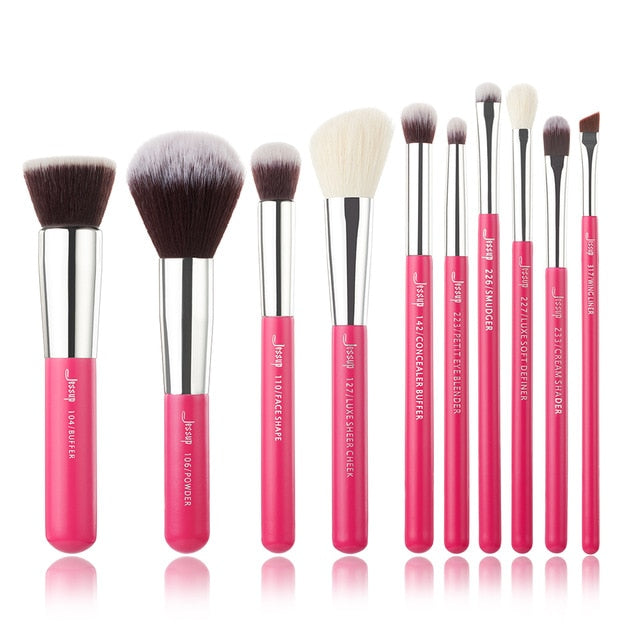 Makeup brushes set