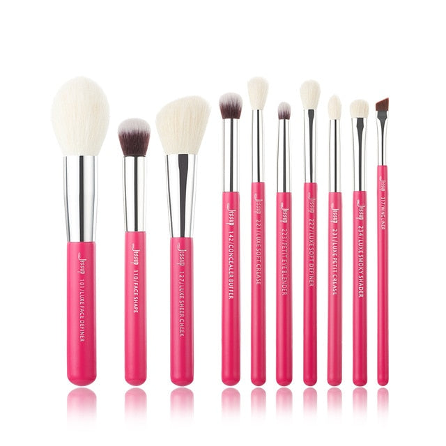 Makeup brushes set
