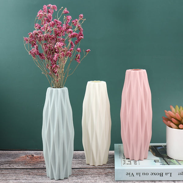 Flower Vase White Imitation