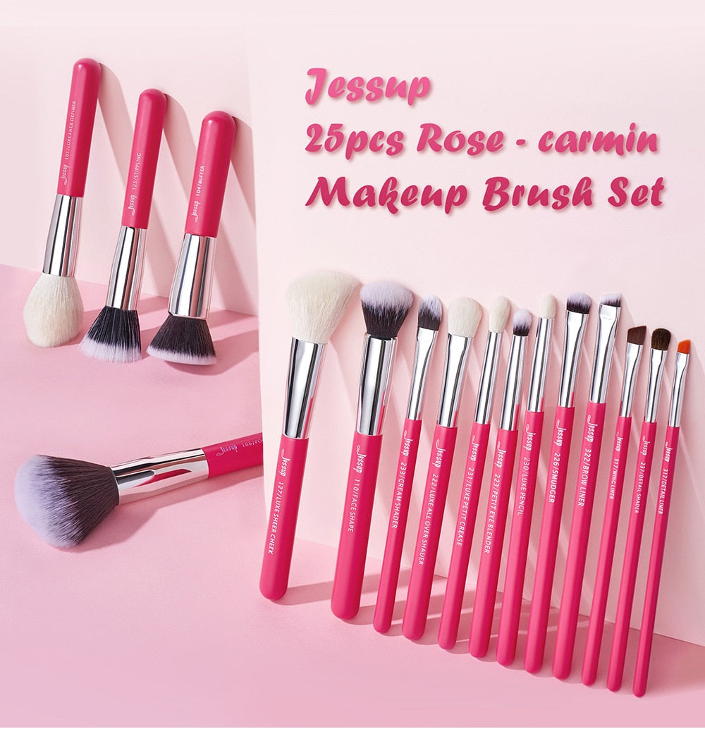 Makeup brushes set