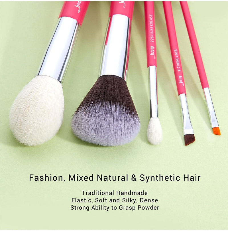 Makeup brushes set