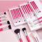 Makeup brushes set