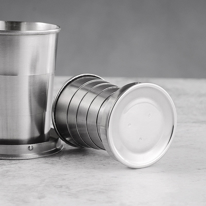 Stainless Steel Folding Cup