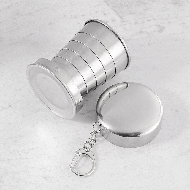 Stainless Steel Folding Cup