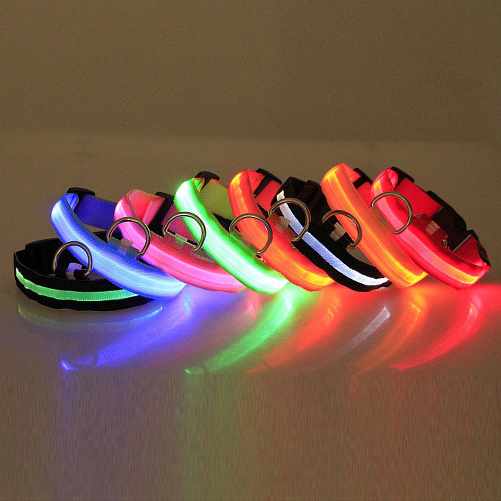 Pet Collar For Led Lights