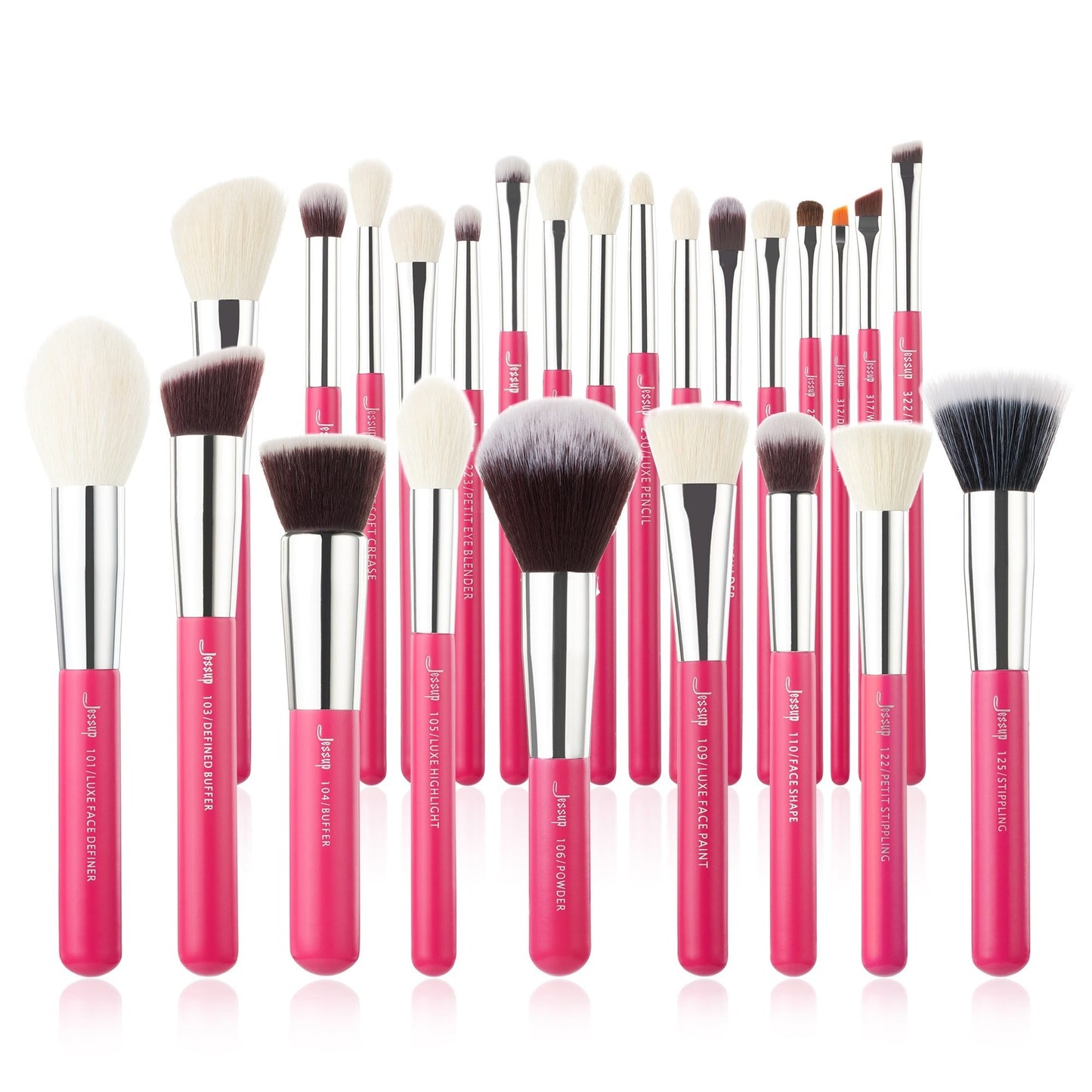 Makeup brushes set
