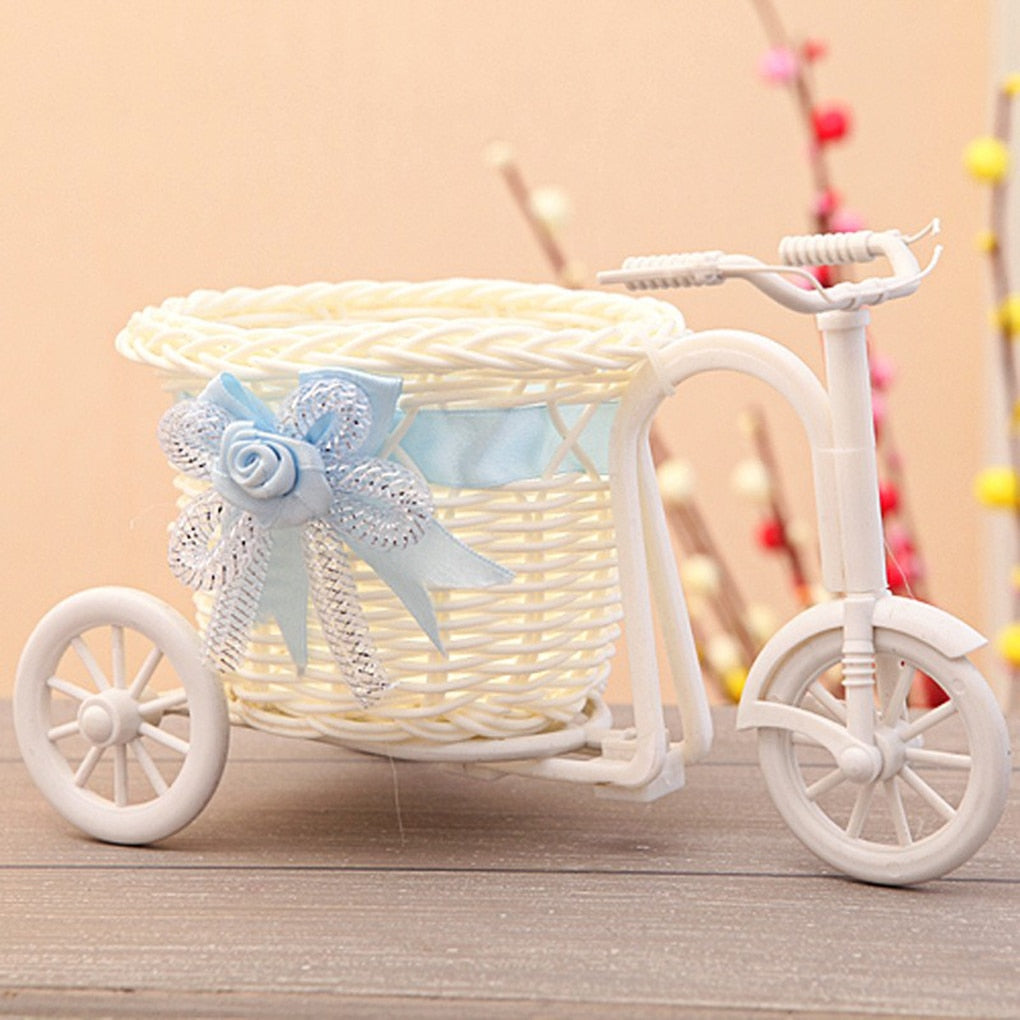 Bicycle Flower Basket Decoration