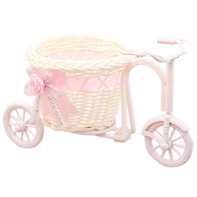 Bicycle Flower Basket Decoration