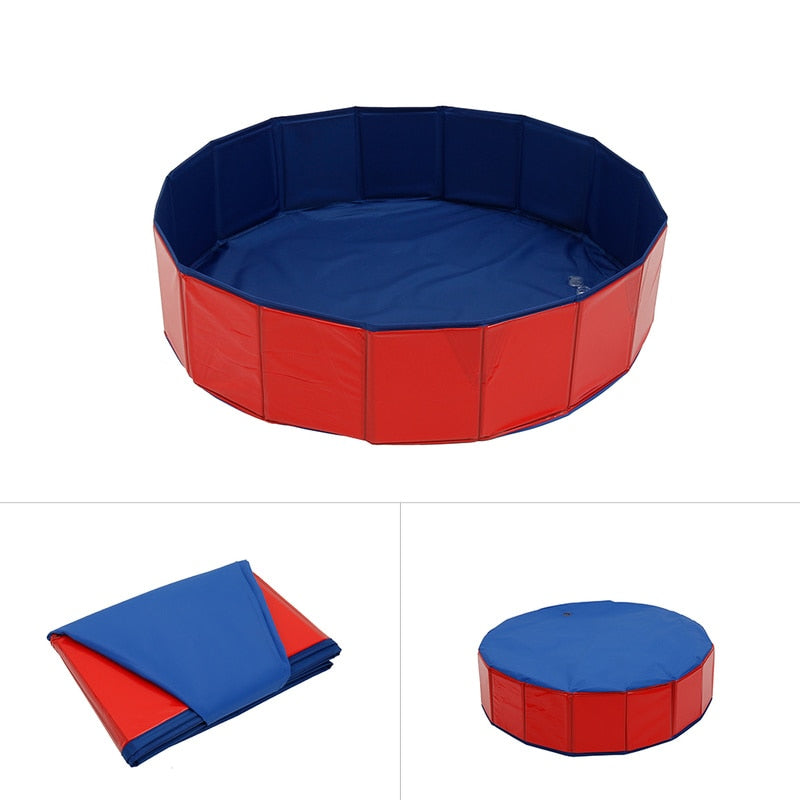 Foldable Waterproof Pet Bath Swimming Tub