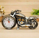 Retro Motorbike Quartz Alarm Clock