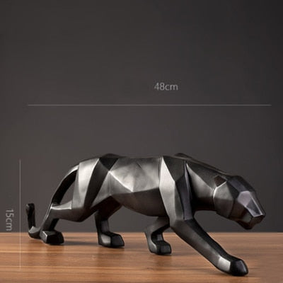 Animal Figurine Abstract Geometric