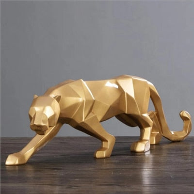 Animal Figurine Abstract Geometric